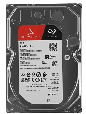Жесткий диск HDD SEAGATE ST8000NT001,  8 ТБ, 256 МБ 7200 об/мин