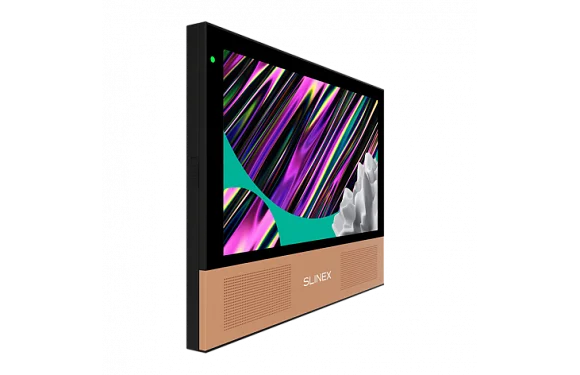 Монитор видеодомофона Slinex Sonik 7 Black+Pink Gold