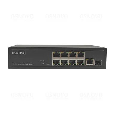 Коммутатор OSNOVO SW-8G1C-M(120W)