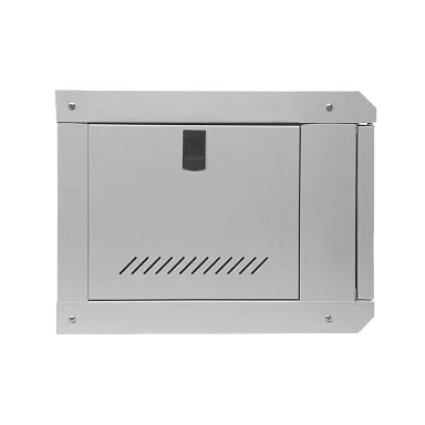 Space Technology ST-NC6U01 (СЕРЫЙ) С ПОЛКОЙ Настенный 6U телекоммуникационный шкаф 19"