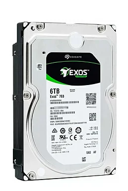 Жесткий диск HDD SEAGATE ST6000NM020B,  6 ТБ, 256 МБ 7200 об/мин