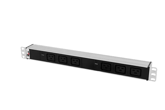 Rem R-32-6C19-I-440-K Горизонтальный блок розеток 19" , до 32А