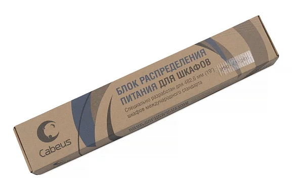 Cabeus PDU-4P-2EU (7981c) Горизонтальный блок розеток 10" до 16 А
