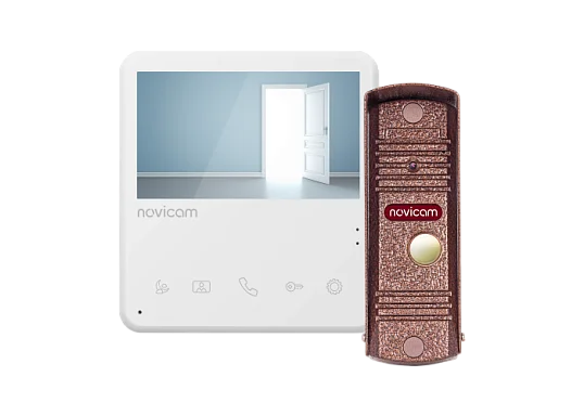 Комплект видеодомофона Novicam UNIT 4 KIT Novicam v.4901