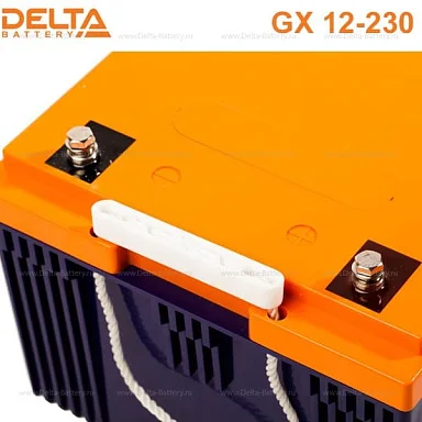 Аккумулятор Delta GX 12-230 GEL (12 В / 230 Ач)