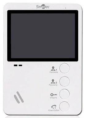Монитор видеодомофона Smartec ST-MS104-WT