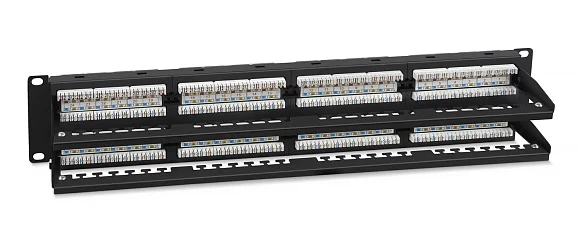 Cabeus PL2-48-Cat.6-Dual (10657c) Патч-панель 19"  на 48 портов