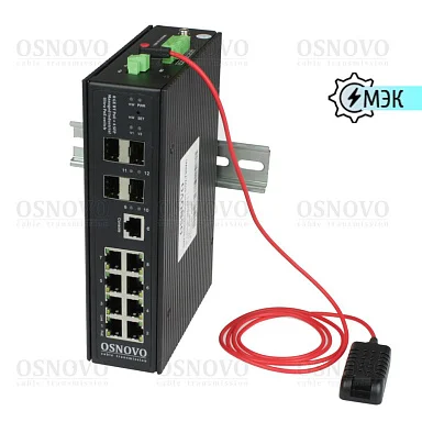 OSNOVO SW-80804/ILS(port 90W,720W)