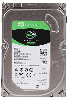 Жесткий диск HDD SEAGATE ST500DM009,  512 ГБ, 32 МБ 7200 об/мин