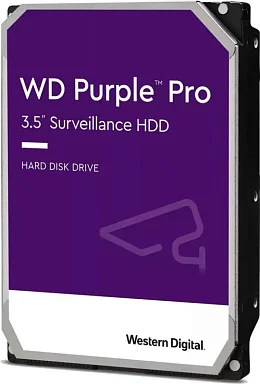 Жесткий диск HDD Western Digital WD8002PURP,  8 ТБ, 256 МБ 7200 об/мин
