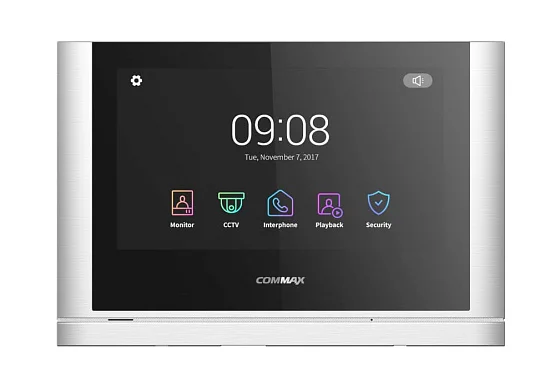 Монитор видеодомофона Commax CDV-1024MA Темное серебро/VZ