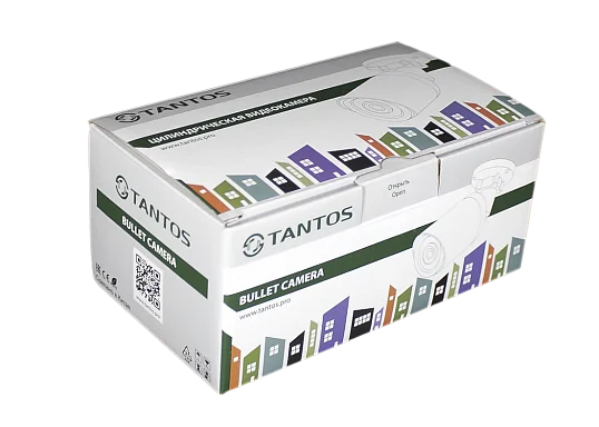 Tantos TSi-Pe50FP IP Видеокамера 5 Мп, объектив 3,6 мм
