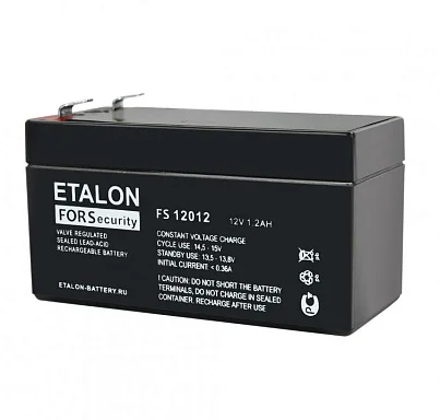 Аккумулятор ETALON FS 12012 AGM (12 В / 0,3 Ач)