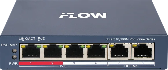 Коммутатор iFlow F-SW-EM206POE-VM/L
