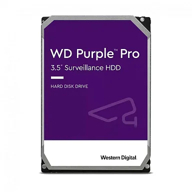 Жесткий диск HDD Western Digital WD181PURP,  18 ТБ, 256 МБ 7200 об/мин