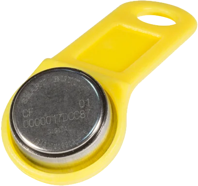 Ключ Touch Memory Tantos TM1990A iButton TS (жёлтый)