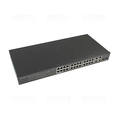 Коммутатор OSNOVO SW-24G2C-M(200W)