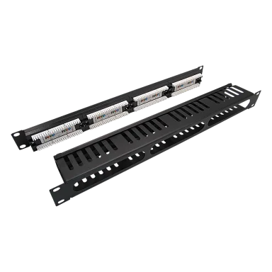 Space Technology ST-PP24-01+ST-1U/24 Патч-панель 19"  на 16 портов