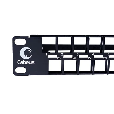 Cabeus PLBHD-48-1U (9670c) Модульная патч-панель 19"  на 48 портов