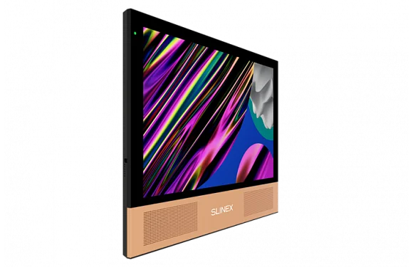 Монитор видеодомофона Slinex Sonik 10 Black+Pink Gold