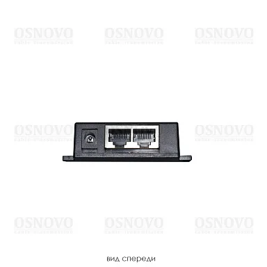 PoE Инжектор OSNOVO Midspan-1/P1, 1 PoE, до 30 Вт