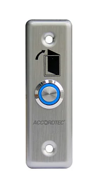 Кнопка выхода AccordTec AT-H801А LED врезная механическая