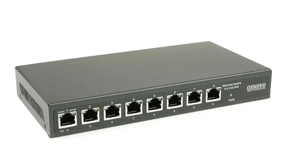 Коммутатор OSNOVO SW-8D-1(120W)