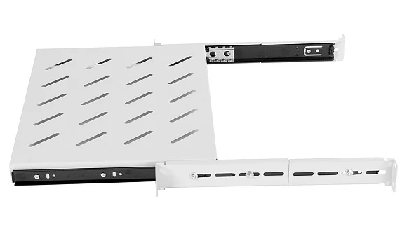 Cabeus JE05-600 (7147c) Серая перфорированная полка, 1U