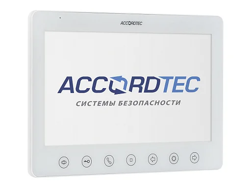 Монитор видеодомофона AccordTec AT-VD 100C/SD WH