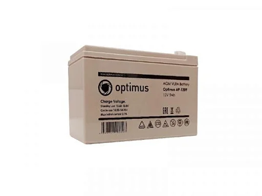 Аккумулятор Optimus AP-1209 AGM (12 В / 9 Ач)