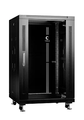 Cabeus SH-05C-18U60/80-BK (8571c) Напольный 18U телекоммуникационный шкаф 19"