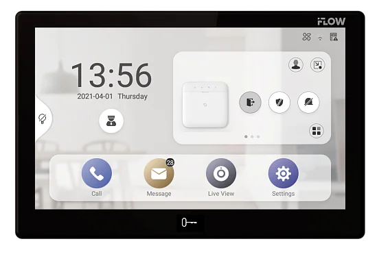Монитор видеодомофона iFlow F-VI-3561IPWE1/Black