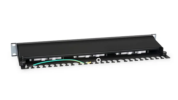 Cabeus PL-24-Cat.6a-SH-Dual (7653c) Патч-панель 19"  на 24 порта