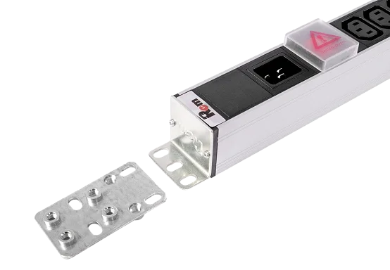 Rem R-16-14C13-10C19-V-1420 Вертикальный блок розеток 19" , до 16А