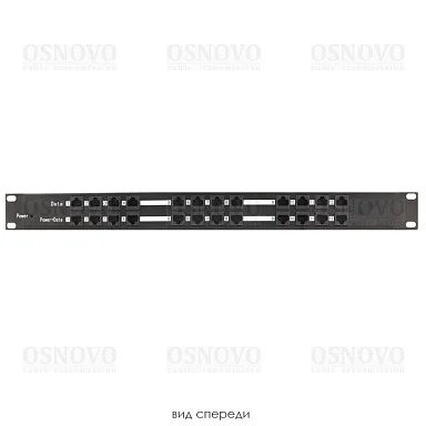 PoE Инжектор OSNOVO Midspan-12/P, 12 PoE,  Нет данных