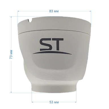 Space Technology ST-SX8533 POE, LIGHT, (2,8мм), (версия 2) - IP Видеокамера  8 Мп, объектив 2,8 мм