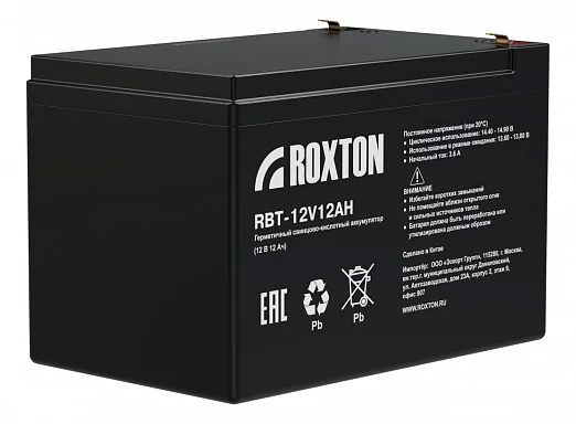 Аккумулятор Roxton RBT-12V12AH AGM (12 В / 7 Ач)