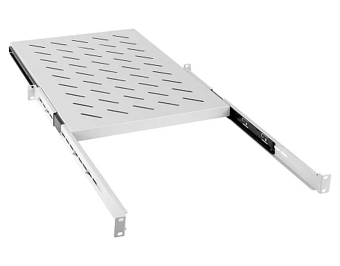 Cabeus JE05-1000 (7149c) Серая перфорированная полка, 1U
