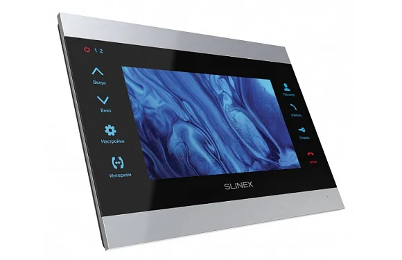 Монитор видеодомофона Slinex SL-07IPHD Silver+Black