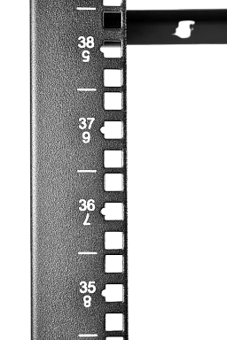 ЦМО СТК-С-33.2.750-9005 Открытая телекоммуникационная cтойка 19", 33U