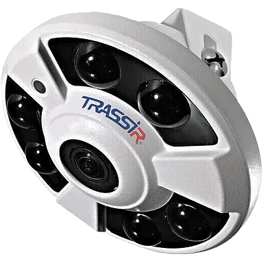 TRASSIR TR-D9251WDIR3 v2 1.4 - IP Видеокамера  5 Мп, объектив 1,4 мм