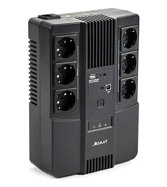 Источники бесперебойного питания Бастион SKAT-UPS 600 AI