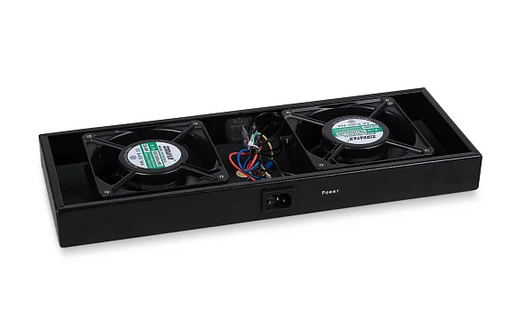 Cabeus TRAY-FAN2-BK (11254c) вентиляторный модуль, с 2 вентиляторами