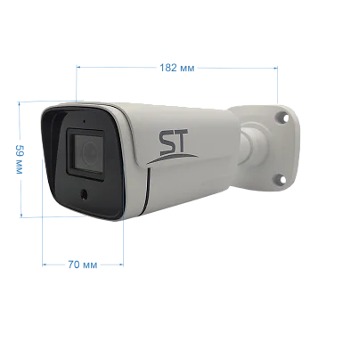 Space Technology ST-SX8531 LIGHT, (2,8мм), (версия 2) IP Видеокамера 8 Мп, объектив 2,8 мм