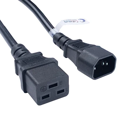 Cabeus PC-IEC19-IEC14-1.8M (12606c) кабель питания IEC 320 C14 + IEC 320 C19, 1.8 м