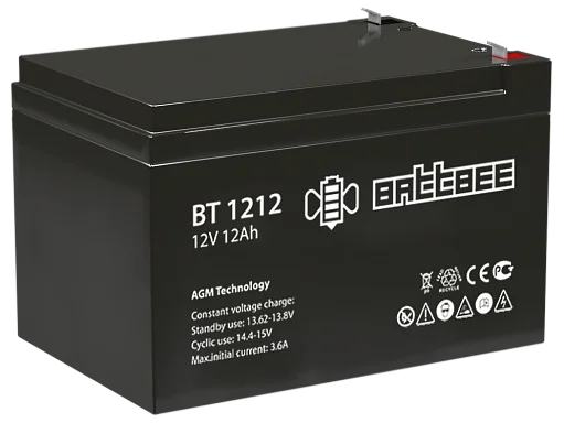 Аккумулятор Battbee BT 1212 AGM (12 В / 12 Ач)