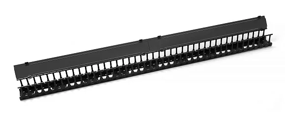 Cabeus VCM-PL-47U-BK (11137c) Вертикальный 47U кабельный органайзер 19" Черный