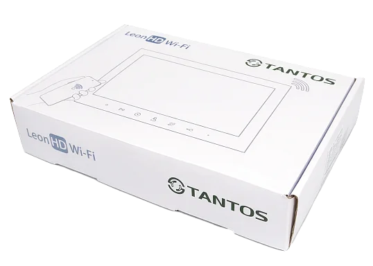 Монитор видеодомофона Tantos Leon HD Wi-Fi (White)