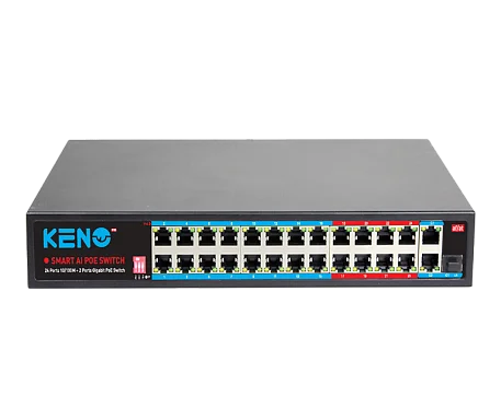 Коммутатор KENO KN-SW2402POE+