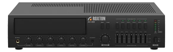 Roxton AX-480 Трансляционный усилитель 480 Вт, на 5 зон
